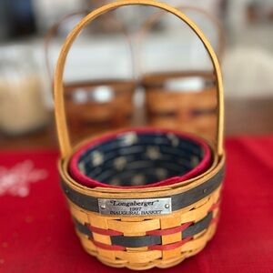 Longaberger 1997 Inaugural Basket - Golden Brown